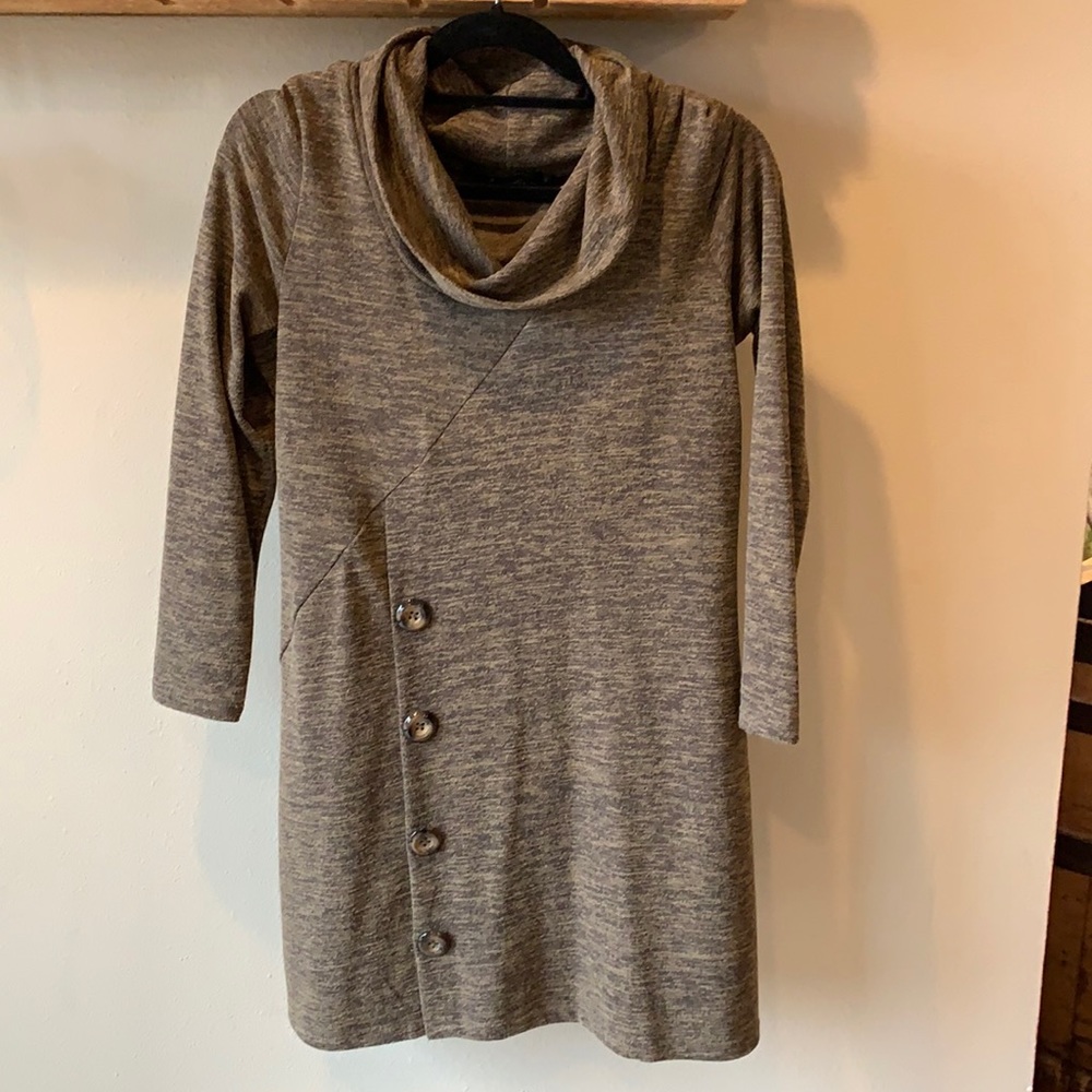 Brown Sweater Dress